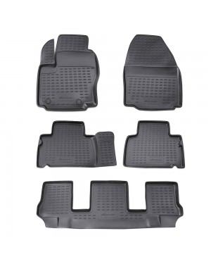 3D Patosnice FORD Galaxy, 2006-2014, 3 reda sedišta, set 5 kom.
